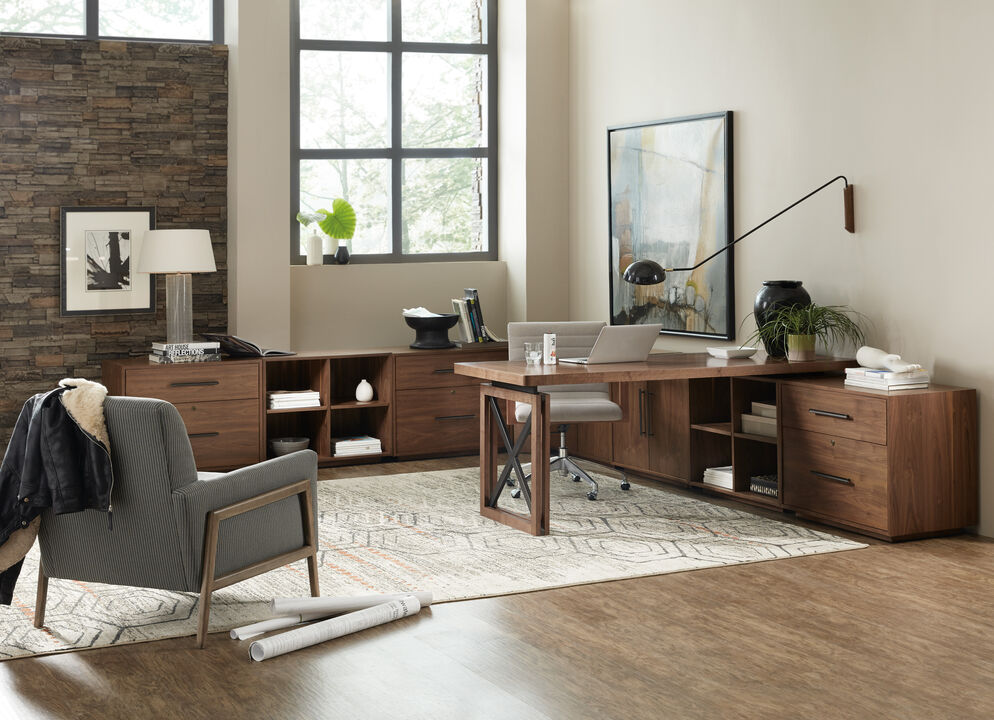Elon Bunching Short Bookcase