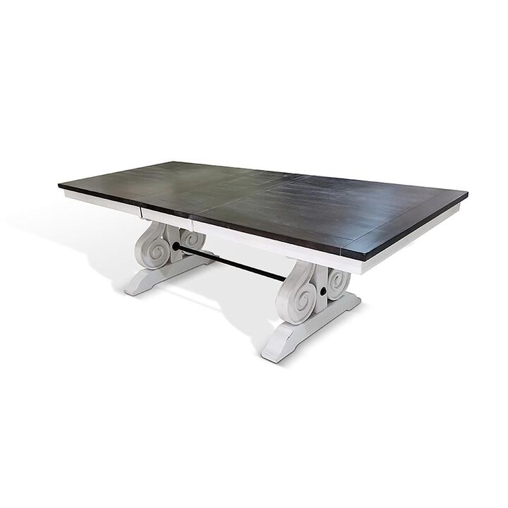 Sunny Designs Carriage House Trestle Dining Table