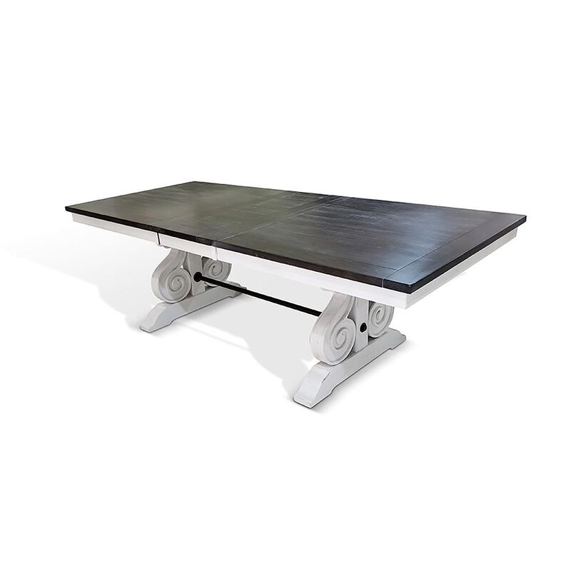 Sunny Designs Carriage House Trestle Dining Table