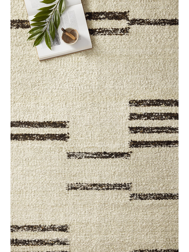 Roman ROM01 Natural/Bark 5'6" x 8'6" Rug