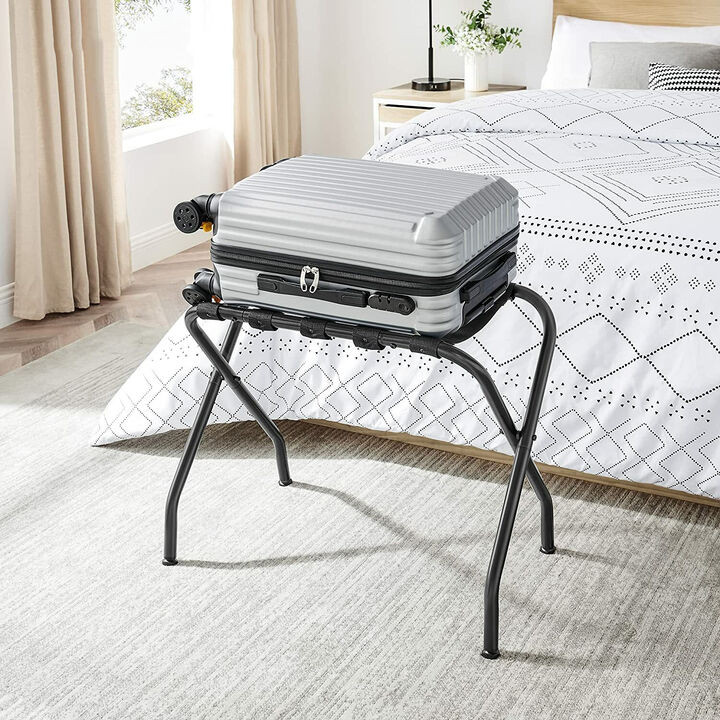 Luggage Rack - Convenient Suitcase Stand for Travel and Guest Room Organization