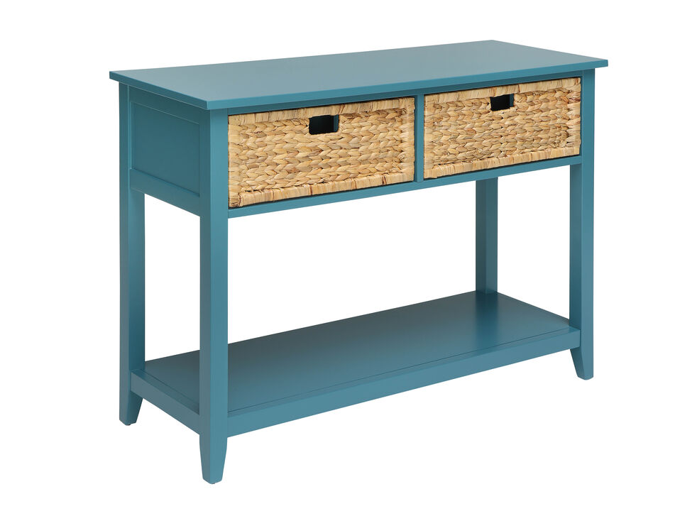 ACME Flavius Console Table, Teal
