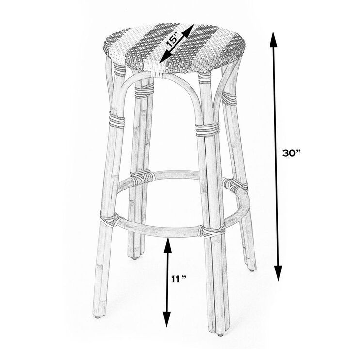 Belen Kox Rattan Barstool, Belen Kox