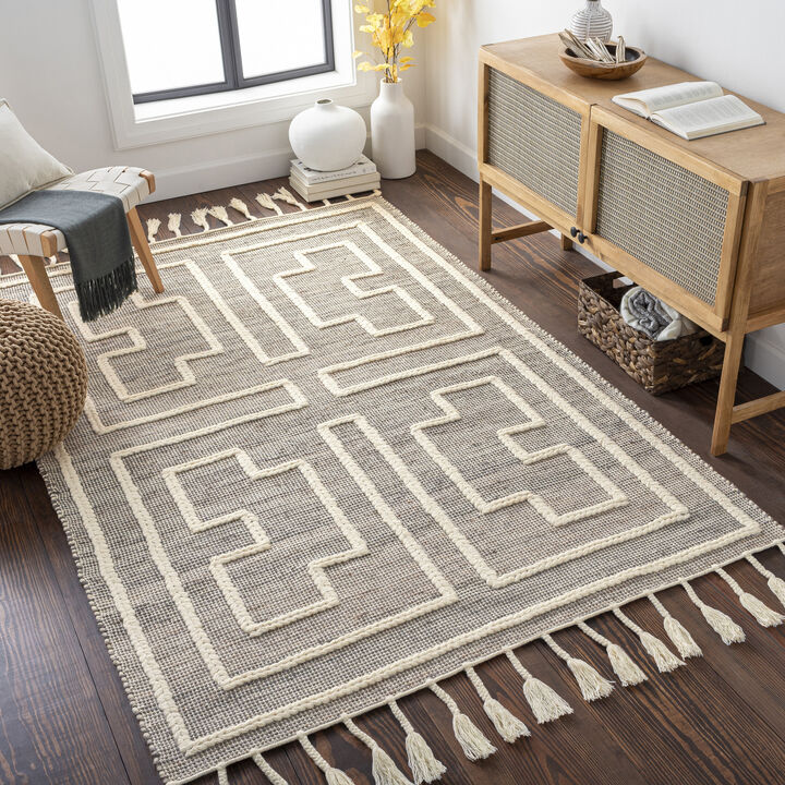 Norwood NWD-2302 2' x 3' Gray Rug