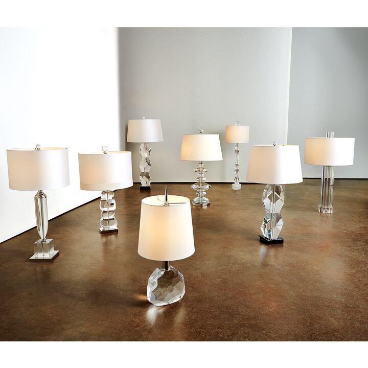 Stacked Gemstone Lamp- Short