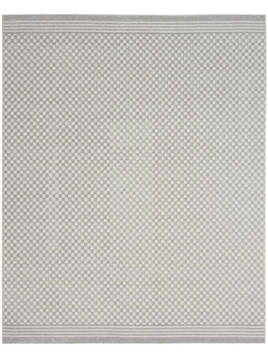 Care Free CAF02 Light Gray 7'10" x 9'10" Rug