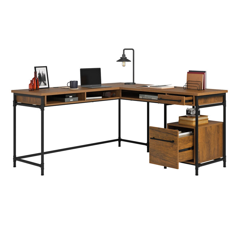Iron City L Desk