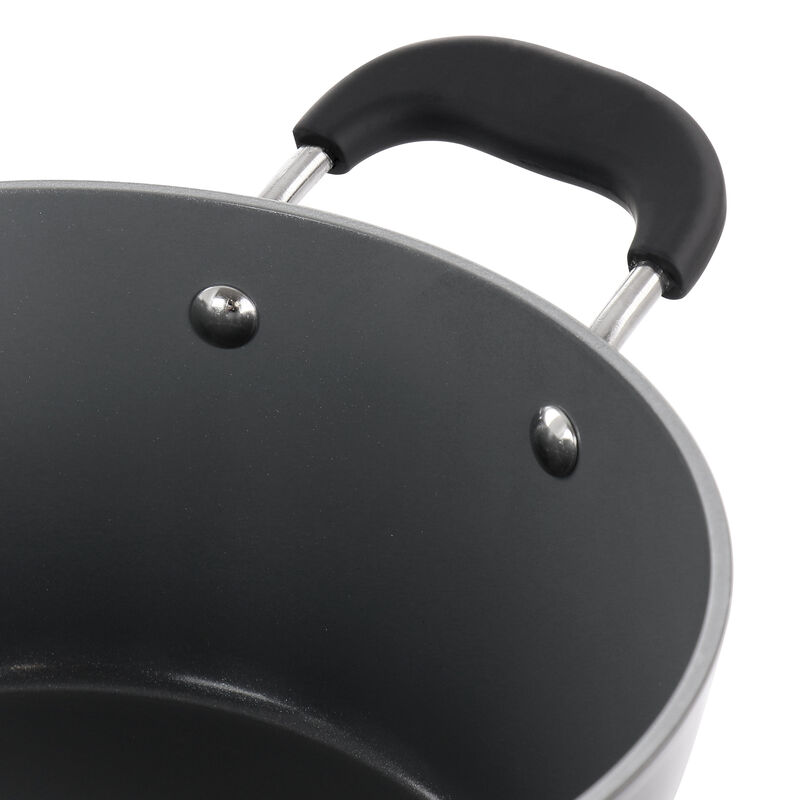 Kenmore Arlington 4.5 Quart Dutch Oven with Lid in Black