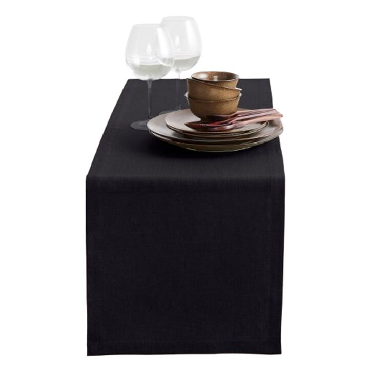 Solino Home 100% Pure Linen Table Runner | Diana