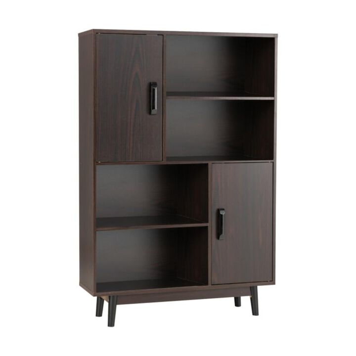 Hivvago Sideboard Storage Cabinet with Door Shelf