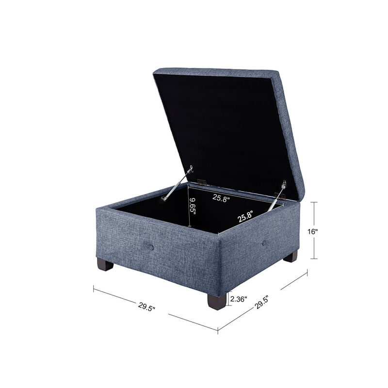 Aspen Ottoman for Home or Office Use