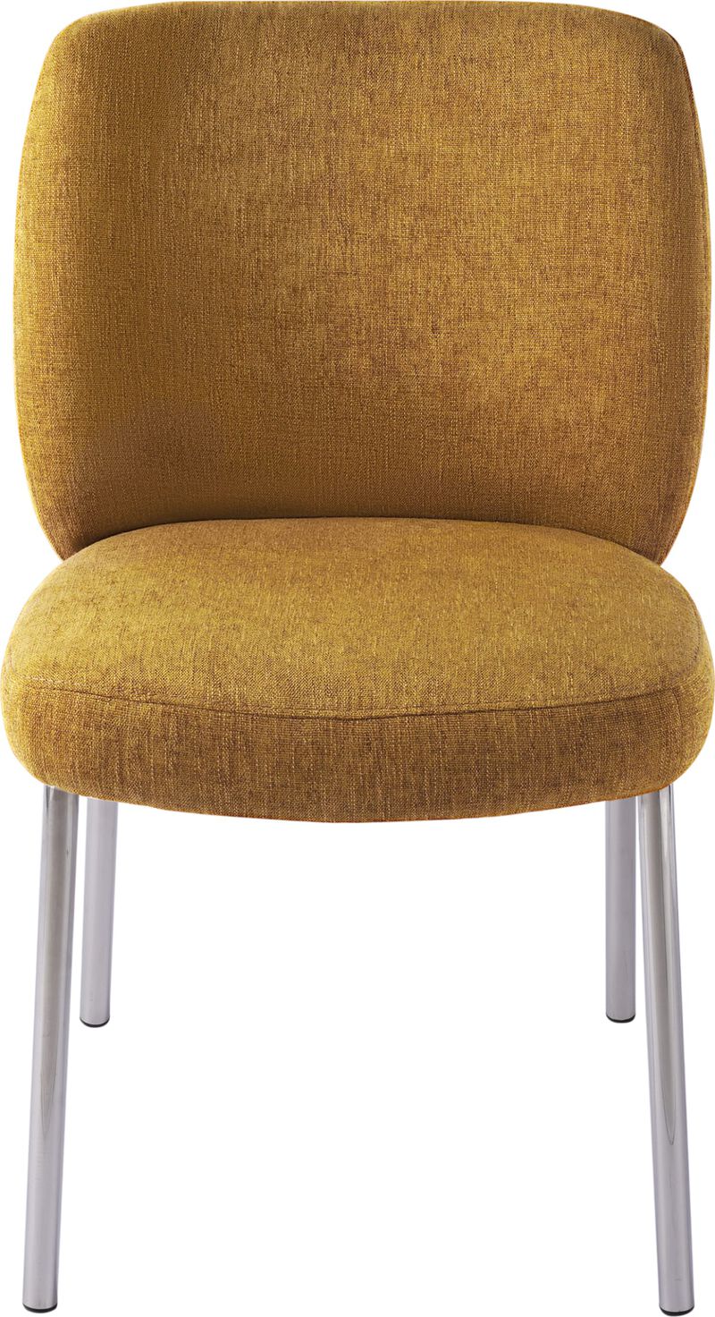 Fomo Chenille-upholstered Dining Chair