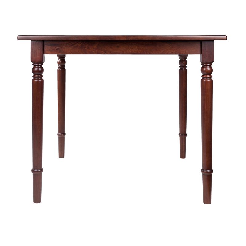 Winsome 94736 Mornay Dining Table, Walnut, 35" square