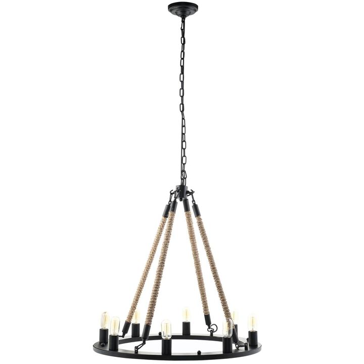 Modway EEI-1574 Modway Encircle Chandelier, 31.5" x 31.5" x 31.5", Black