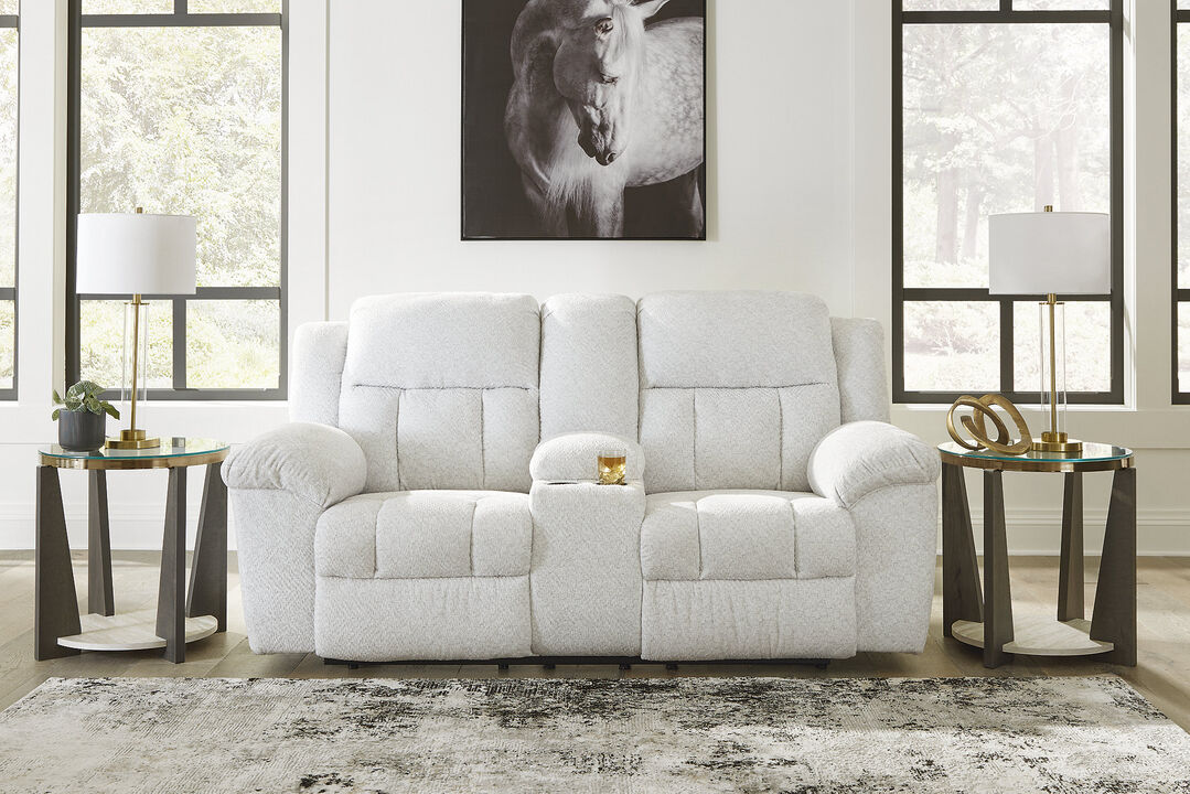 Frohn Reclining Loveseat W/Console