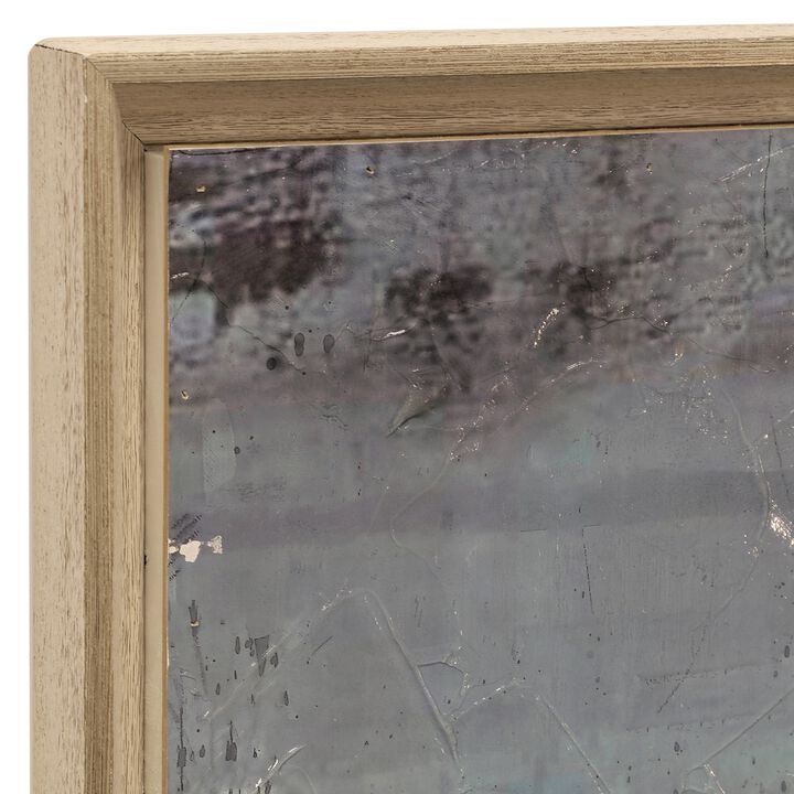 Study In Blue Framed Print