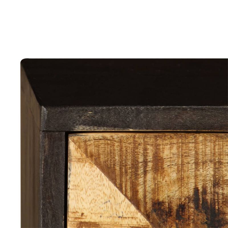 vidaXL Sideboard Solid Mango Wood 33.5"x11.8"x29.5"