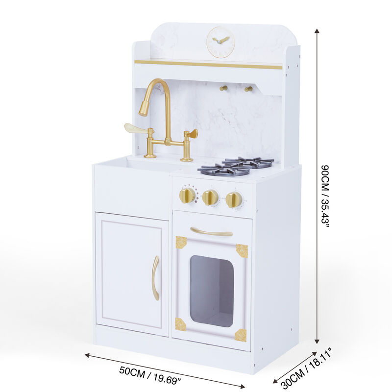 Teamson Kids - Versailles Petite Classic Play Kitchen - White