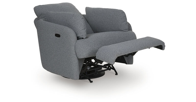 Alainmont Next-Gen Nuvella Swivel Power Recliner