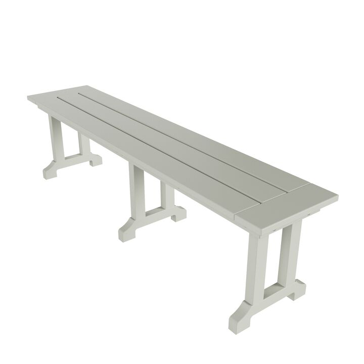 WestinTrends 65" Outdoor Dining Bench