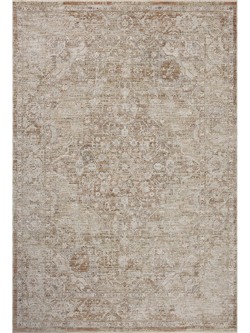 II Tabitha Natural/Clay 7'10" x 10' Area Rug by Loloi II
