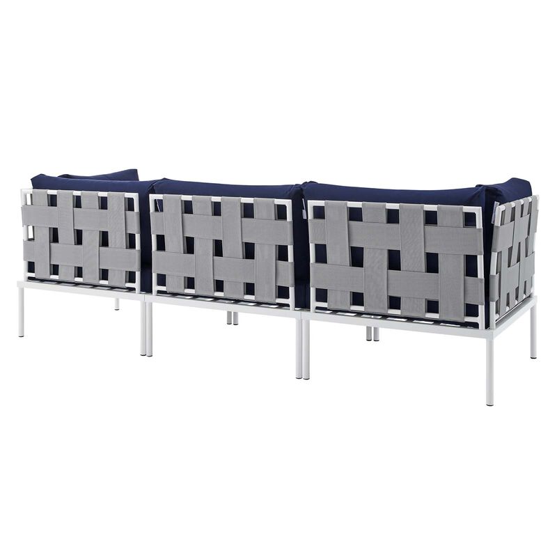 Modway - Harmony Sunbrella® Outdoor Patio Aluminum Sofa