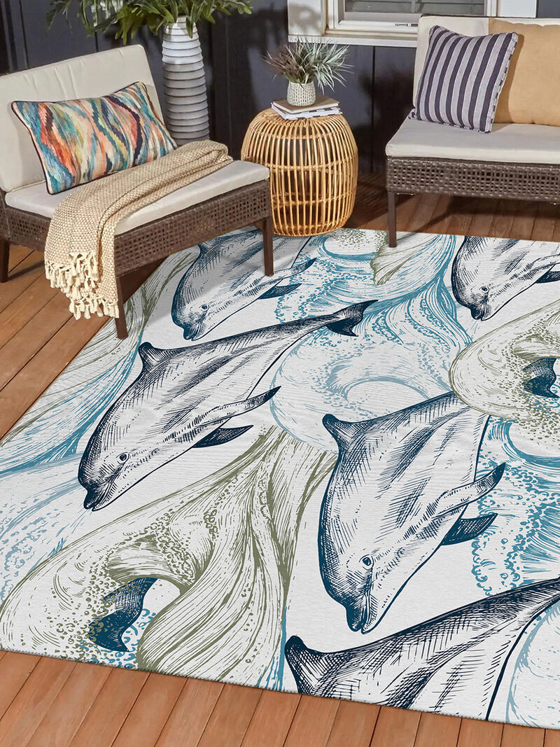 Harbor HA10 Ivory 10' x 14' Rug