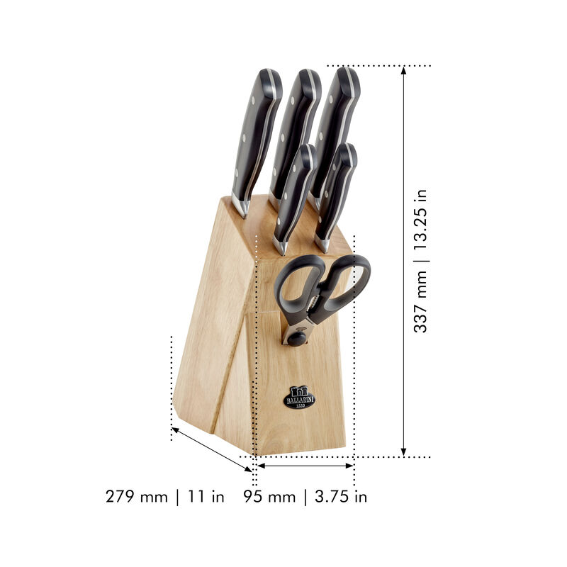 BALLARINI Brenta 7-pc Knife Block Set