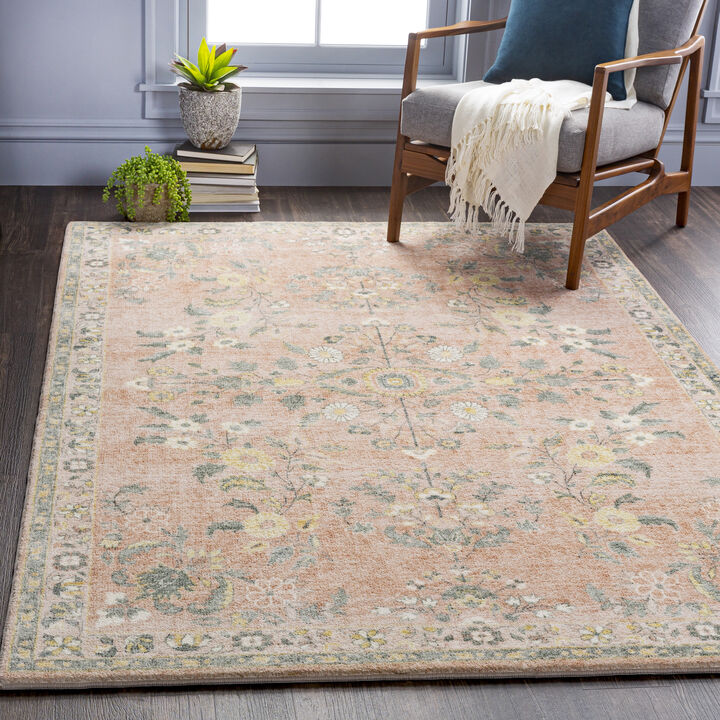 Erin ERN-2308 2' x 3' Pink Rug
