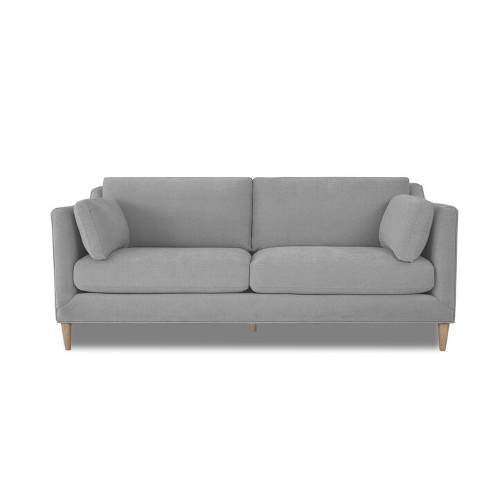 Gracie Mills Alphonso Modern Beige Dining Bench Sofa