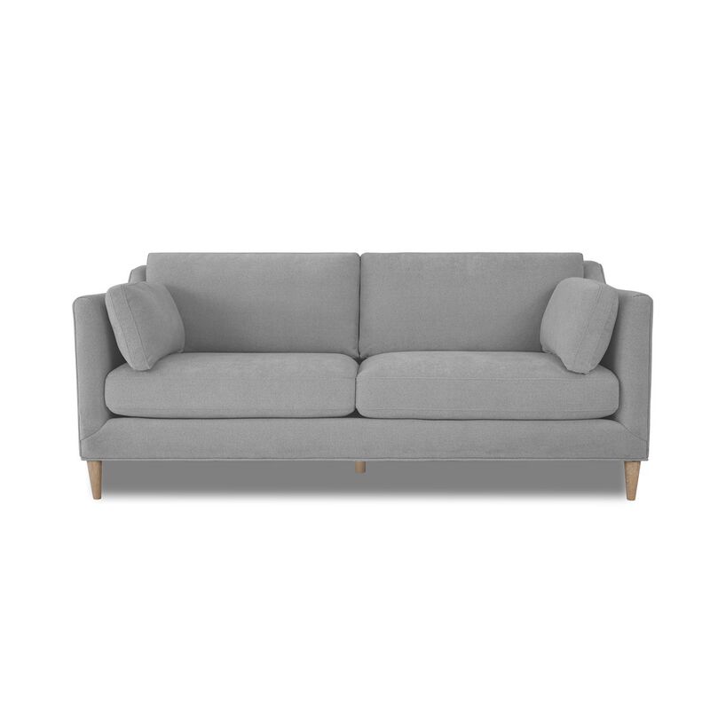 Gracie Mills Alphonso Modern Beige Dining Bench Sofa