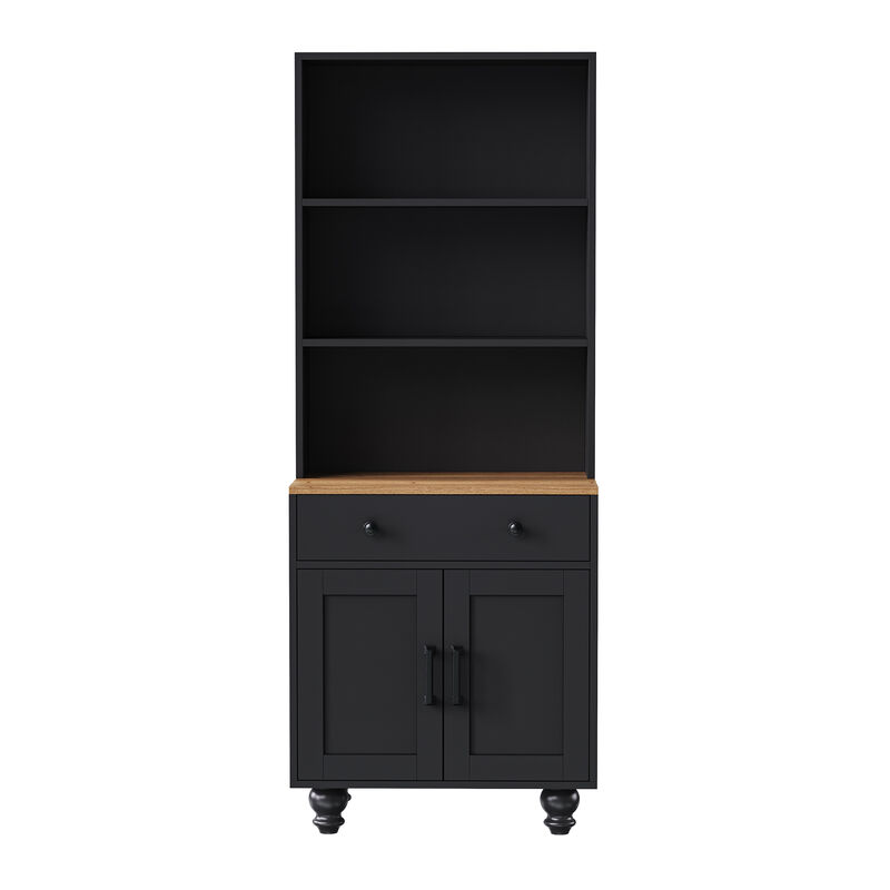 Merax Farmhouse Storage Cabinet with 4 Gourd-Shaped Legs