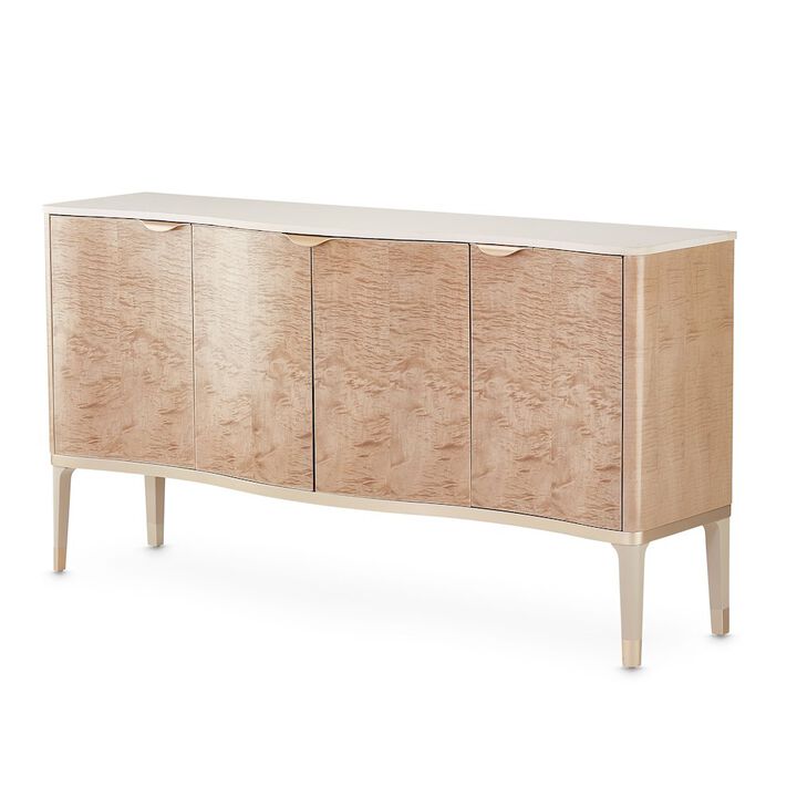 Michael Amini Malibu Crest Sideboard - Blush