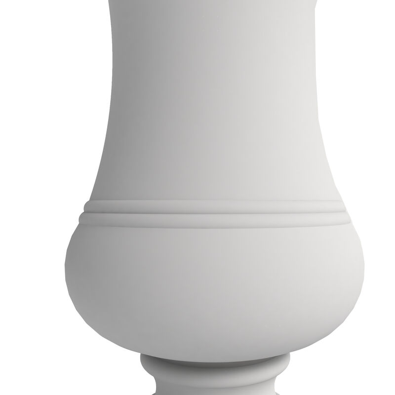 LeisureMod Daisy Series Fiberstone and MgO Clay Planter