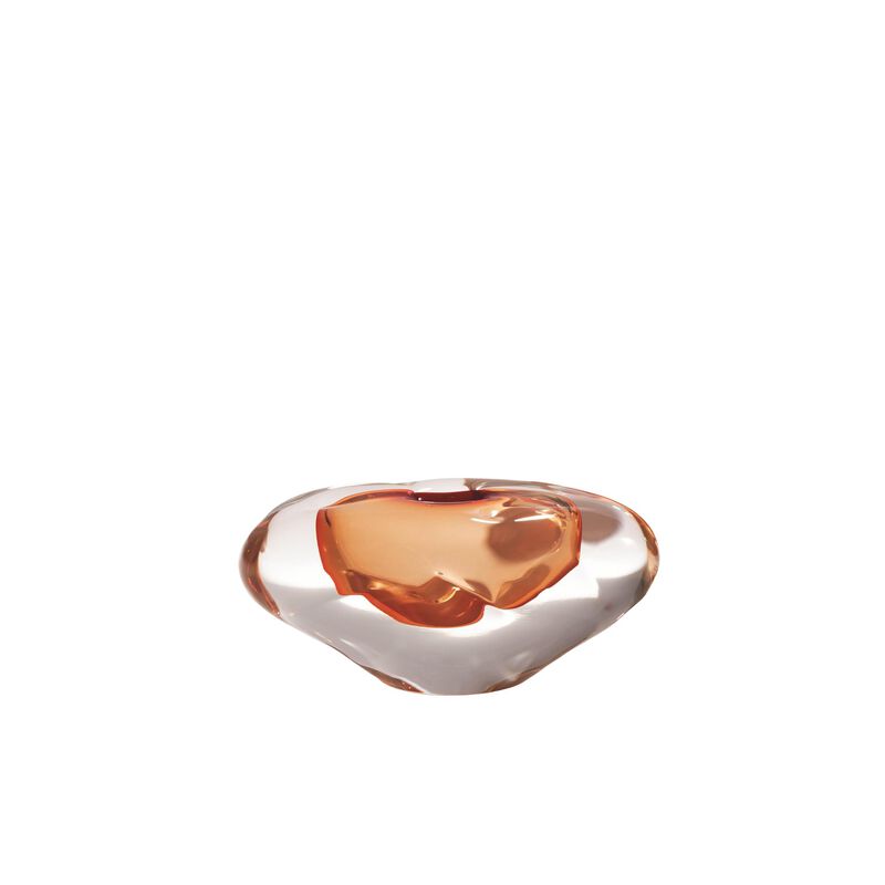 Abstract Persimmon Bean Vase