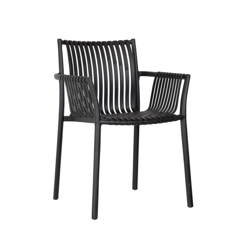 STACKABLE OUTDOOR & INDOOR WEAVE CHAIR (Set of 2)