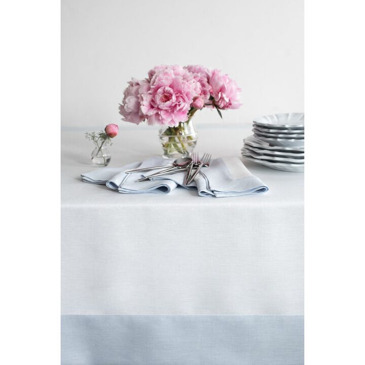 Solino Home 100% Pure Linen Tablecloth 60 x 90 Inch | Contempo