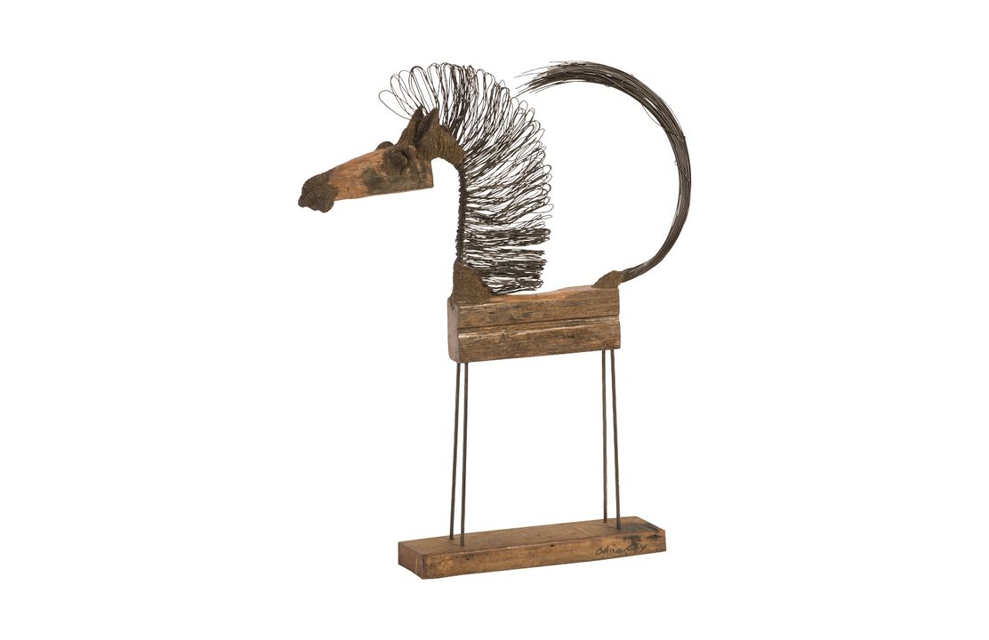Wire Horse Medium Sculpture