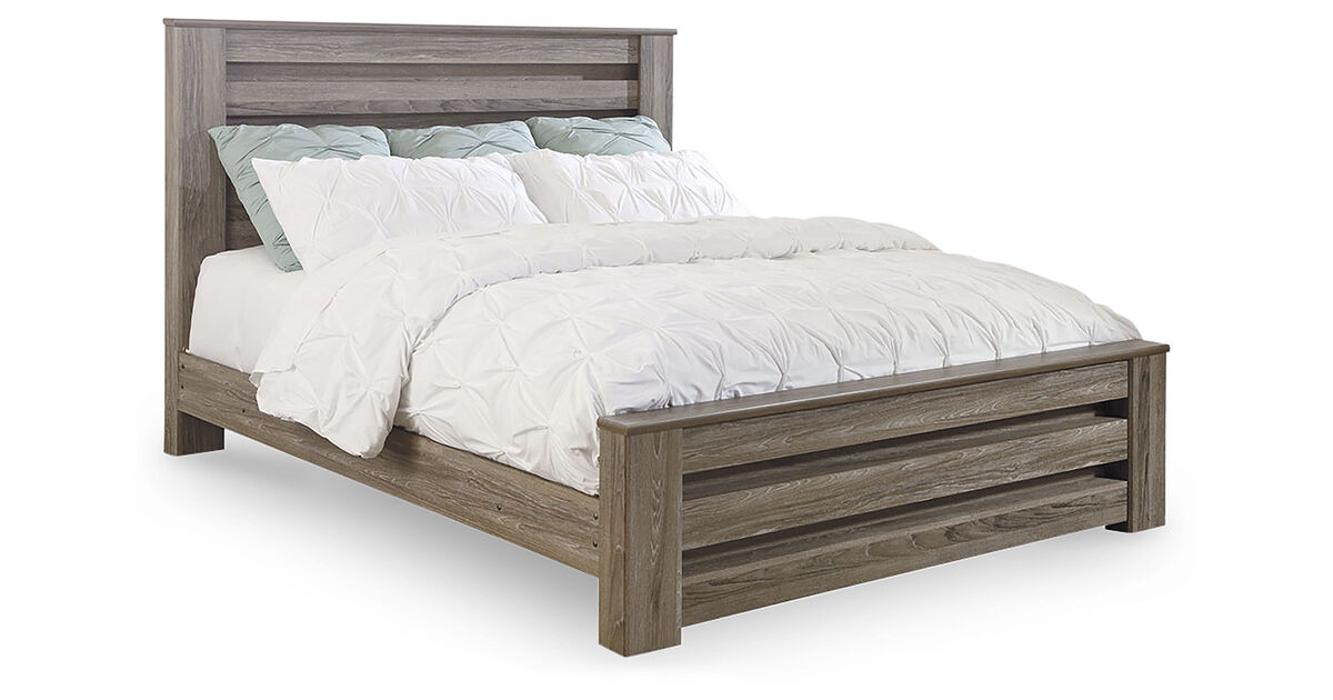 Zelen King Panel Bed