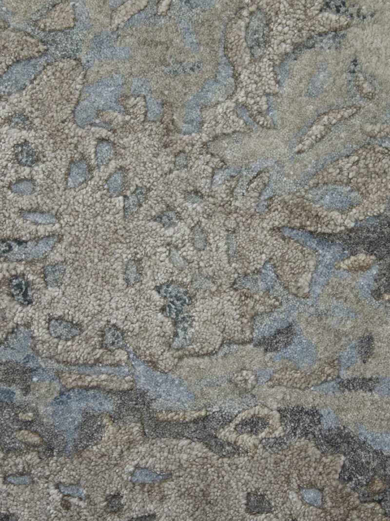 Zarah 8918F 3'6" x 5'6" Gray/Tan/Blue Rug