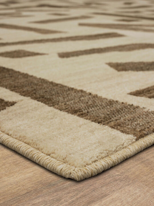 Foundation by Stacy Garcia Home Arlo Taupe 5' 3" X 7' 10" Rug