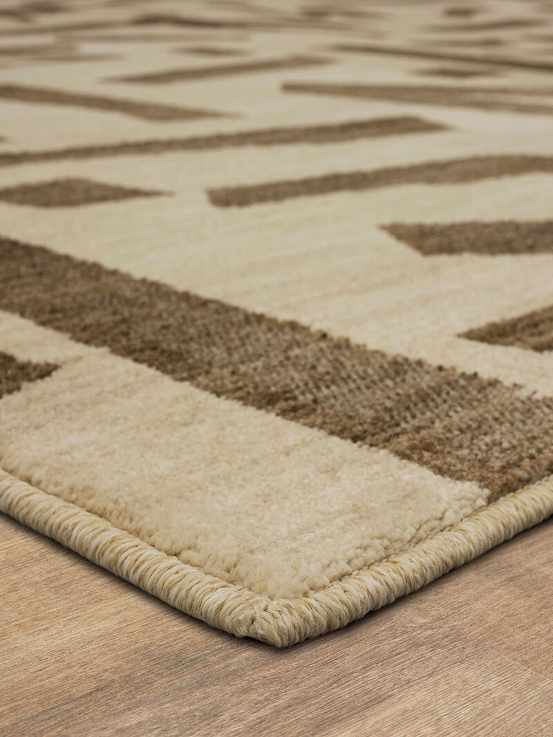 Foundation by Stacy Garcia Home Arlo Taupe 5' 3" X 7' 10" Rug
