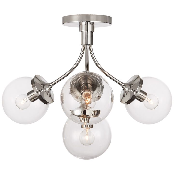 Prescott Large Semi-Flush Mount