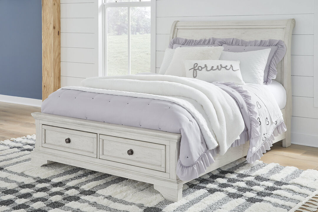 Full Sleigh Storage Bed