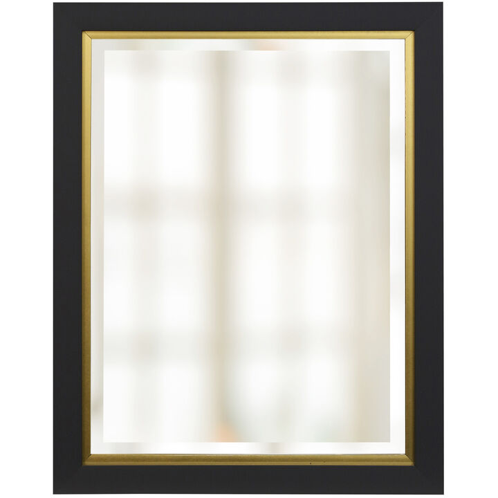 Framed Beveled Mirror VII