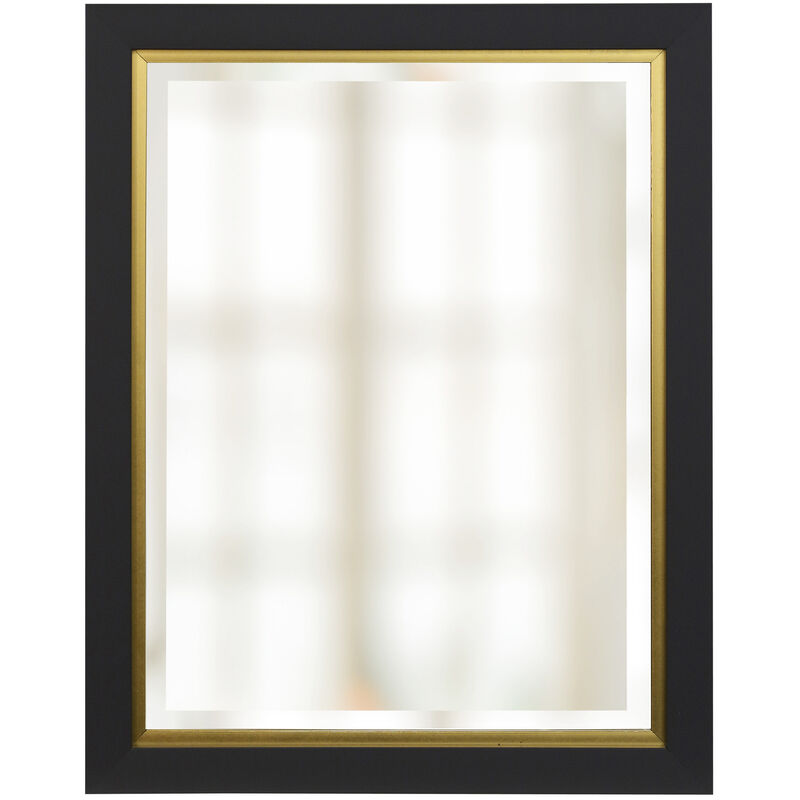 Framed Beveled Mirror VII