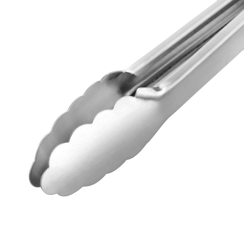 Martha Stewart Stainless Steel Easy-Lock Standard Kitchen Tongs