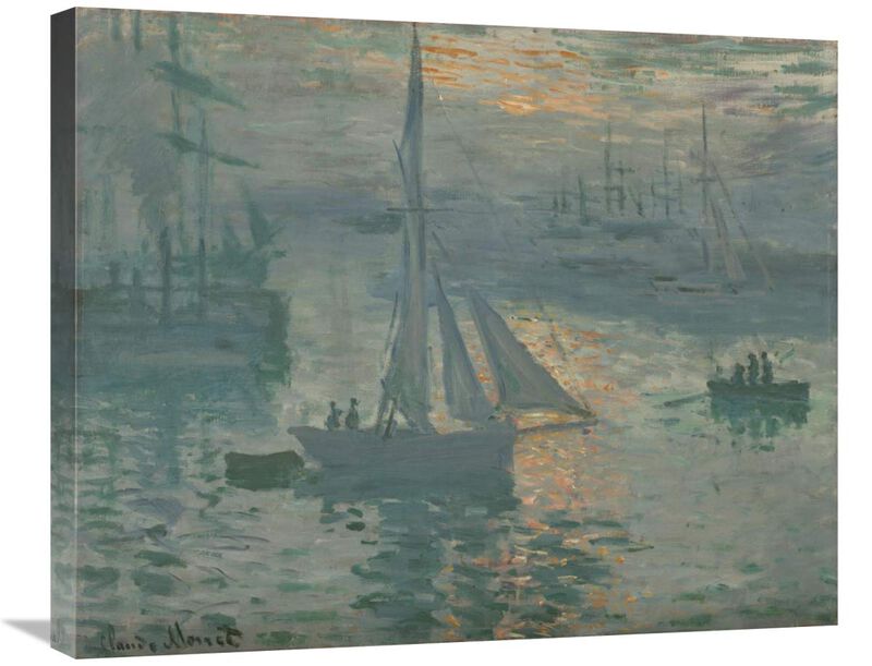 Sunrise (Marine)-Canvas Art-28x22