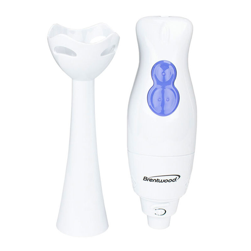Brentwood 2-Speed Hand Blender in White