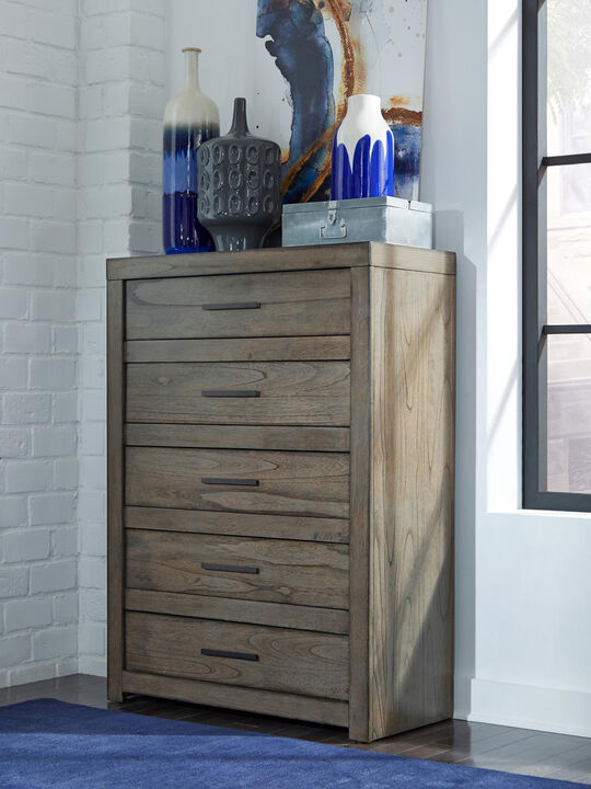 Modern Loft 5 Drawer Chest